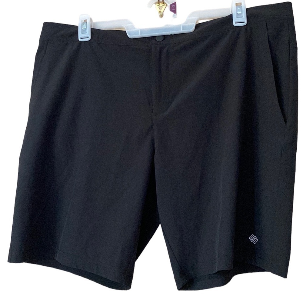 Zeros Flex black mens polyester shorts. XXL